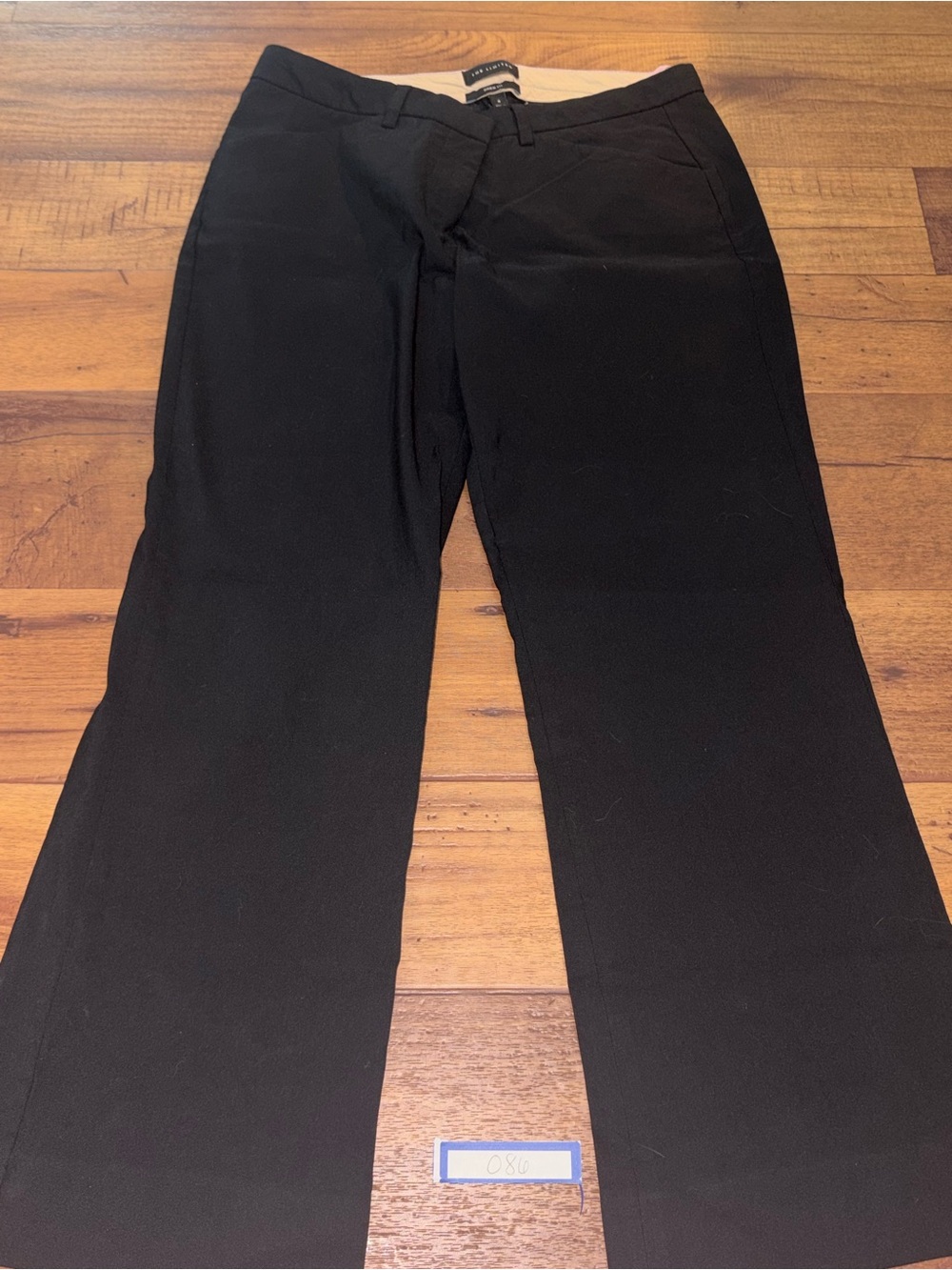 The Limited Drew Fit Black Dress Pants Size 4 Wide Leg Trouser Business Casual